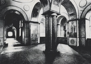 Киев. Софийский собор. Интерьер. Хоры. Общий вид с северо-запада