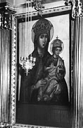 Рис. 43. Рудненская икона Божией Матери. Конец XVII века. Царский изограф. Фото 1997 года.