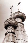 Главы собора. Фото А.В.Ополовникова. 1950 г. 