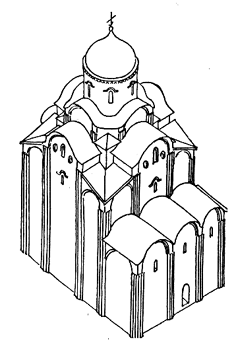 Троицкий собор 1365-1367 годов. Реконструкция