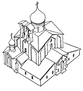 Церковь Николы на Усохе. Реконструкция