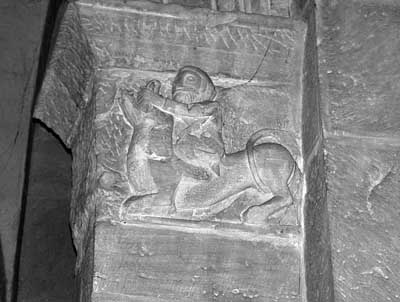 Фрагмент декора собора в Шпейере (Speyer), Германия.